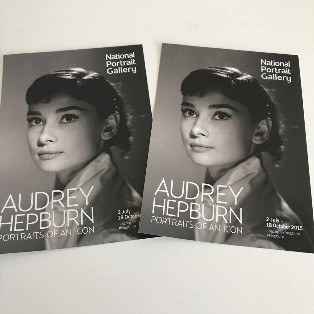 Set of Audrey Hepburn Exhibition Keepsakes